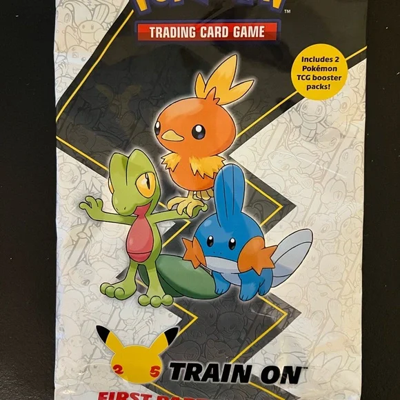 Pokemon TCG First Partner Pack - Hoenn 3 Jumbo Cards + 2 Booster Packs - Picture 4 of 5